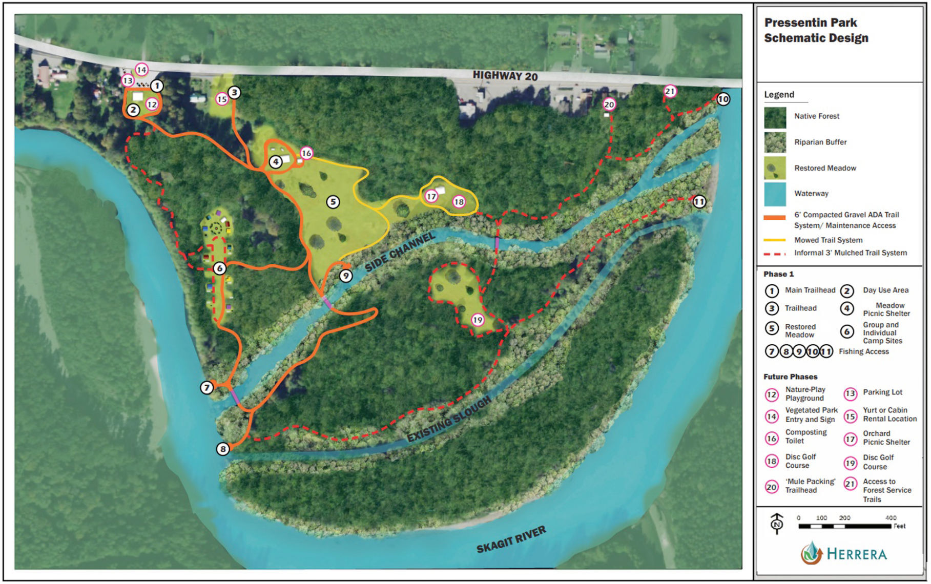 Pressentin Park design